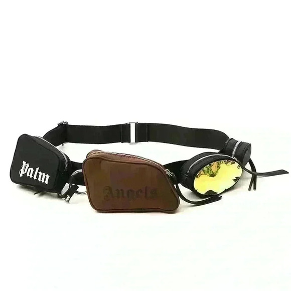 Palm Angels Multi Pouch Belt Bag - Picture 1 of 8
